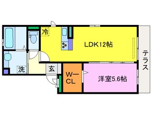 ル・クール鳥羽の物件間取画像